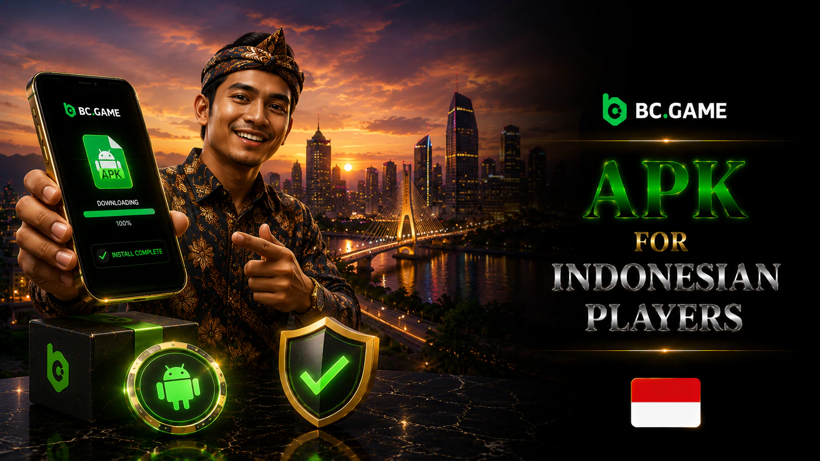 Indonesian User Guide to The BC Game APK Version